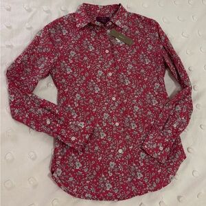 J. Crew X Liberty of London Summer Blooms | Floral Button Up Shirt | 100% Cotton